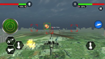 直升机空战-游戏截图1