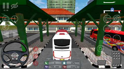 印尼巴士模拟器-游戏截图5